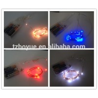 battery operated copper wire fairy string light mini decorative with timer function ce rohs factory cheap price