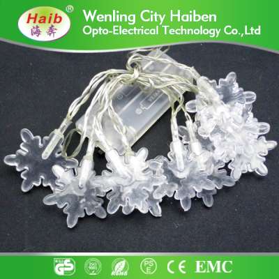 china supplier factory wholesale led snow string lights for christmas decoration