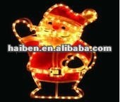 LED motif santa light-santa model